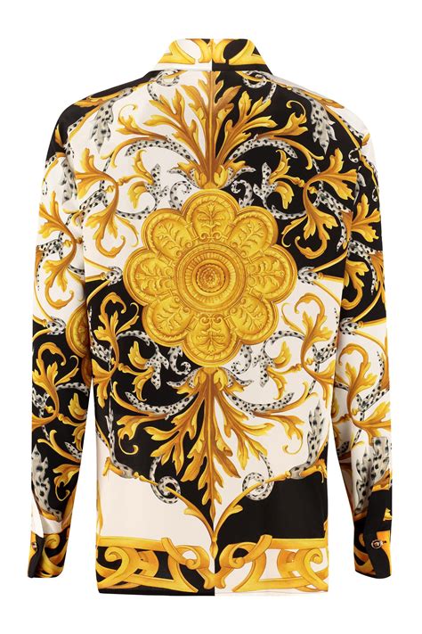 versace silk shirt ladies|wholesale Versace silk shirts.